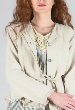 Ewa I Walla Jackets^Annelie Jacket in Bone White