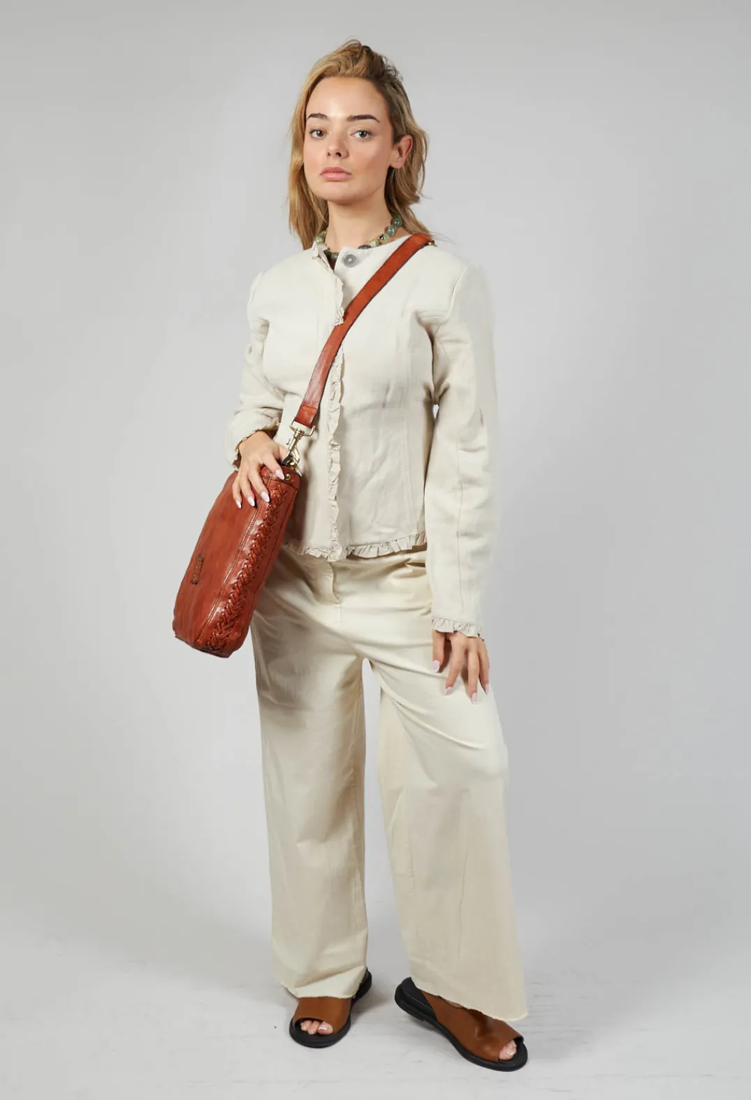 Ewa I Walla Jackets^Annelie Jacket in Bone White