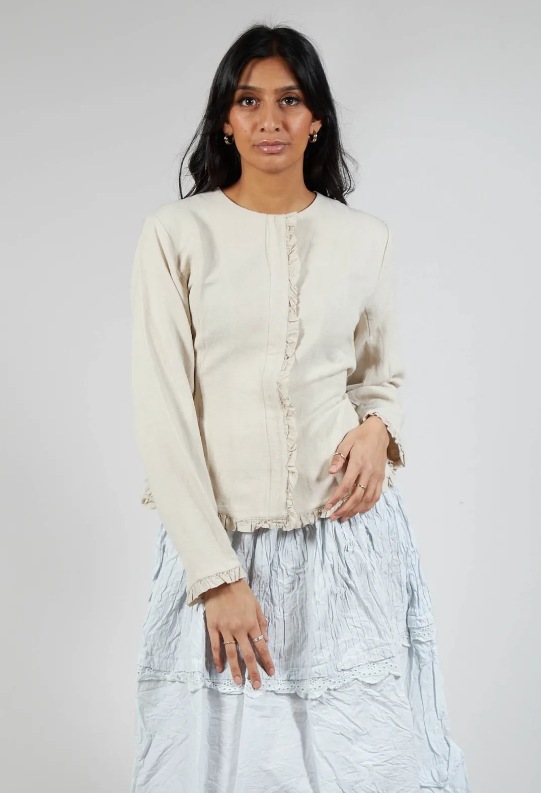 Ewa I Walla Jackets^Annelie Jacket in Bone White