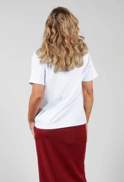 Niù T-shirts^Applique T Shirt in White