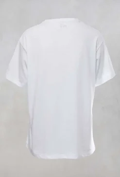 Niù T-shirts^Applique T Shirt in White
