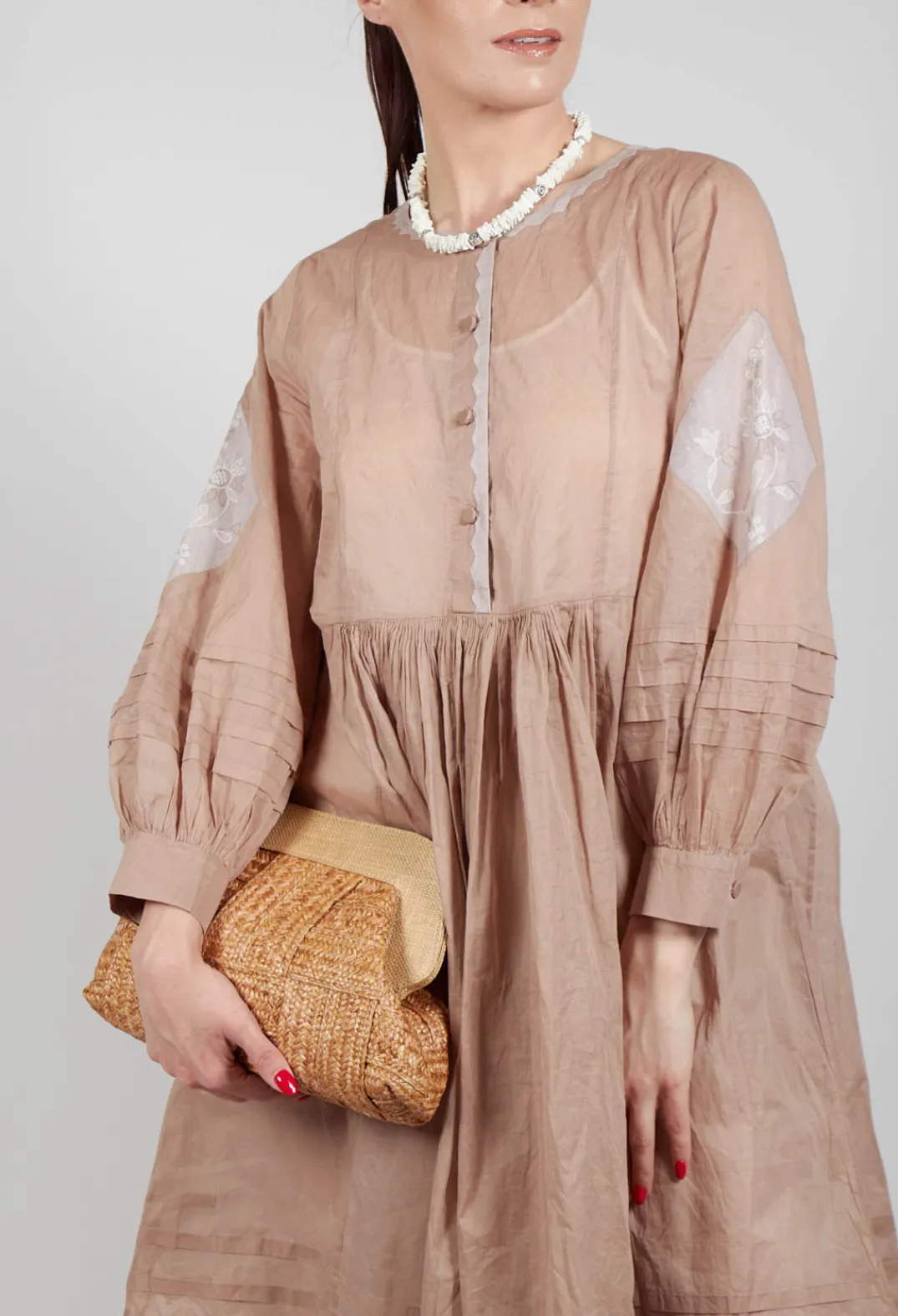 Eka Dresses^Arabella Dress in Mocha