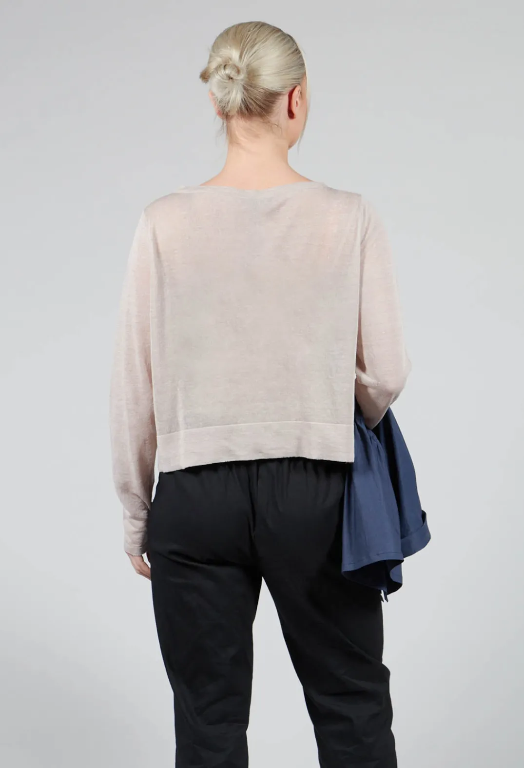 Sarah Pacini Jumpers^Art Deco Jumper in Mastic