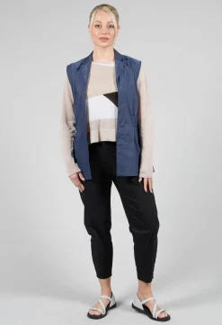 Sarah Pacini Jumpers^Art Deco Jumper in Mastic