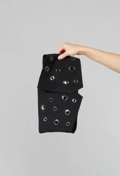 Ixos Belts^Asymmetric Belt in Nero