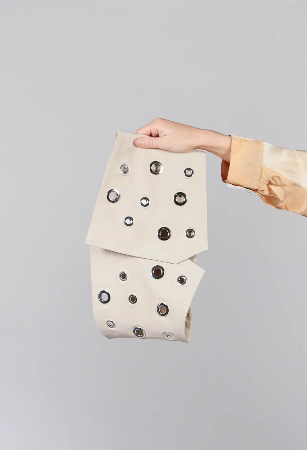 Ixos Belts^Asymmetric Belt in Sabbia