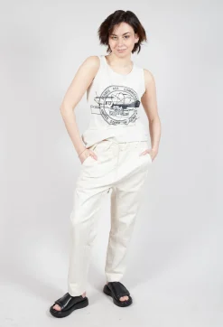 Rundholz Mainline Trousers^Asymmetric Belt Loop Trouser in Galaxy Paint