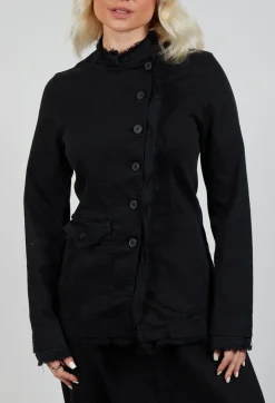 Pal Offner Jackets^Asymmetric Jacket in Black