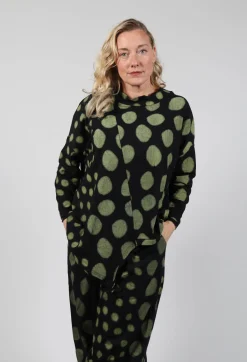 Bread and Butter Shirts & Blouses^Asymmetrical Top in Yellow Pois