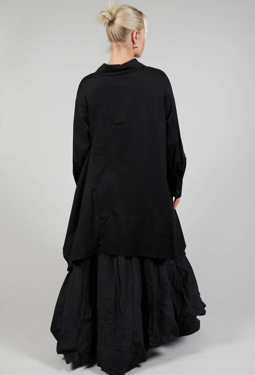 Bize Shirts & Blouses^Asymmetrical Tunic in Black