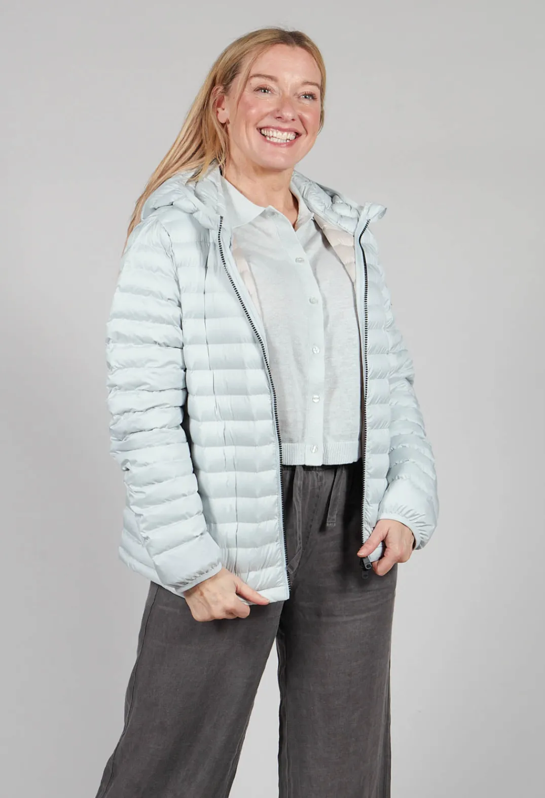 Ecoalf Jackets^Atlanticalf Jacket in Baby Blue