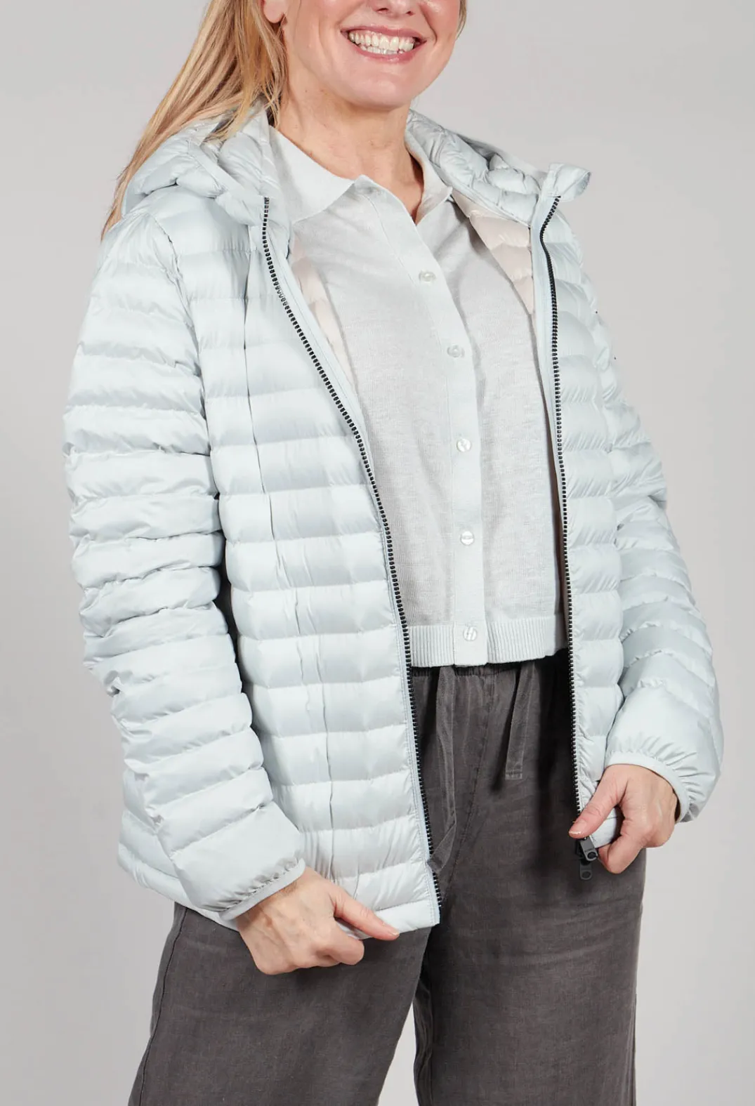 Ecoalf Jackets^Atlanticalf Jacket in Baby Blue
