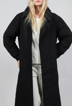 Privatsachen Coats^Aufrechtler Coat in Kaviar Black