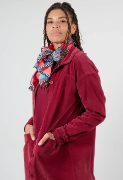 Elemente Clemente Coats^Babep Coat in Scarlet