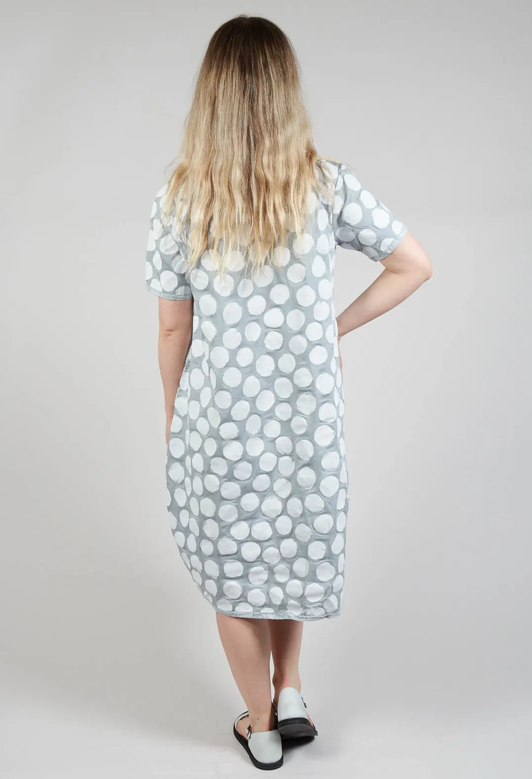 Aequamente Dresses^Babydoll Dress in Ghiaccio