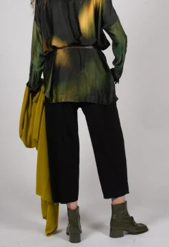Masnada Trousers^Baggy Les Trousers in Black