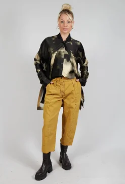 Masnada Trousers^Baggy Les Trousers in Ocra