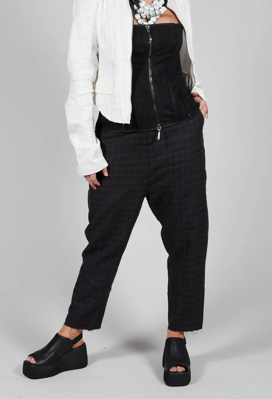Masnada Trousers^Baggy Trousers in Coal