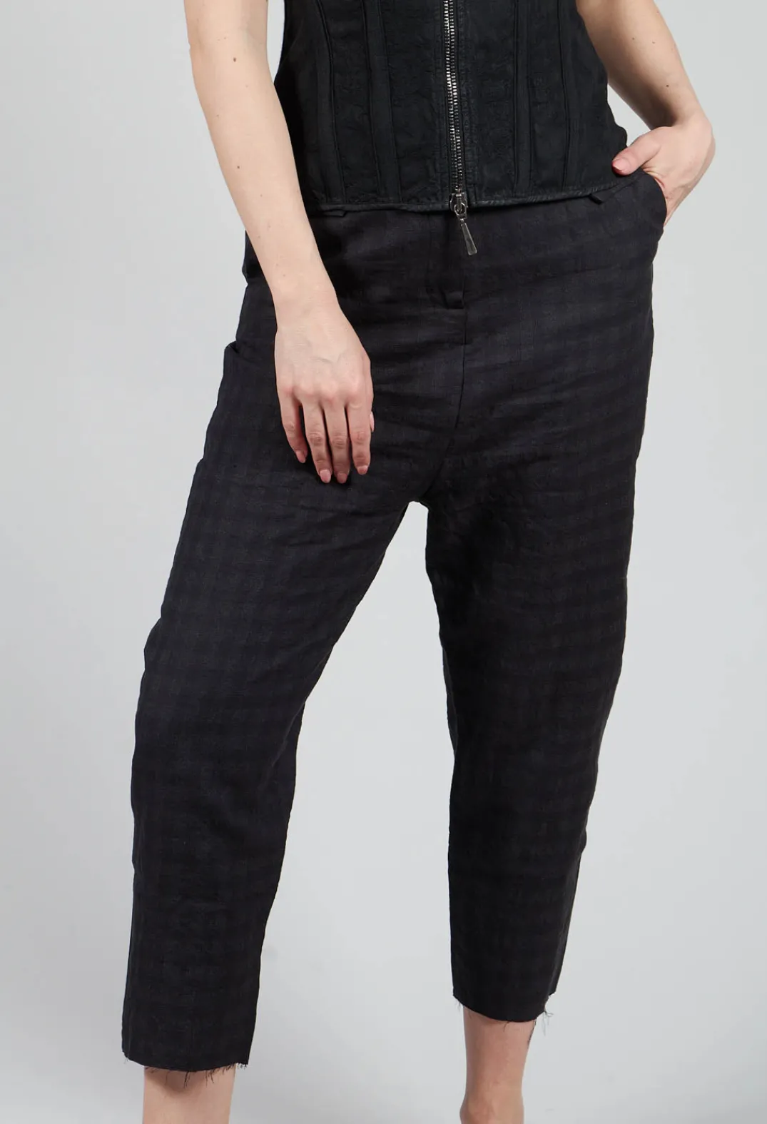 Masnada Trousers^Baggy Trousers in Coal