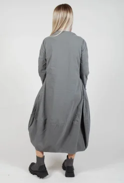 Rundholz Black Label Dresses^Balloon Hem Utility Dress in Rock