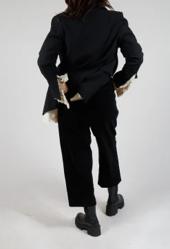 Amici Trousers^Balloon Leg Trousers in Black