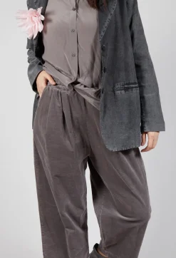 Amici Trousers^Balloon Leg Trousers in Iron