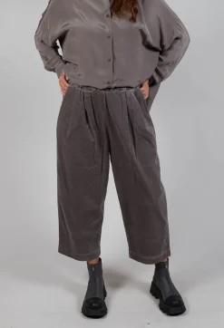 Amici Trousers^Balloon Leg Trousers in Iron