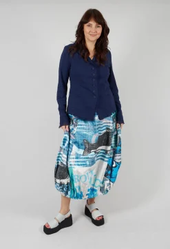 Rundholz Black Label Skirts^Balloon Skirt in Multicolour Balloon Skirt in Multicolour