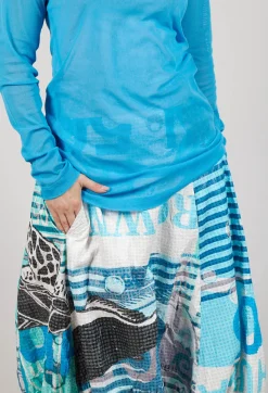 Rundholz Black Label Skirts^Balloon Skirt in Multicolour Balloon Skirt in Multicolour