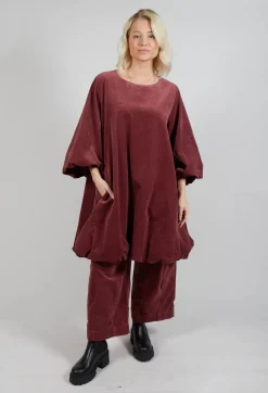 Amici Dresses^Balloon Sleeve Dress in Rust