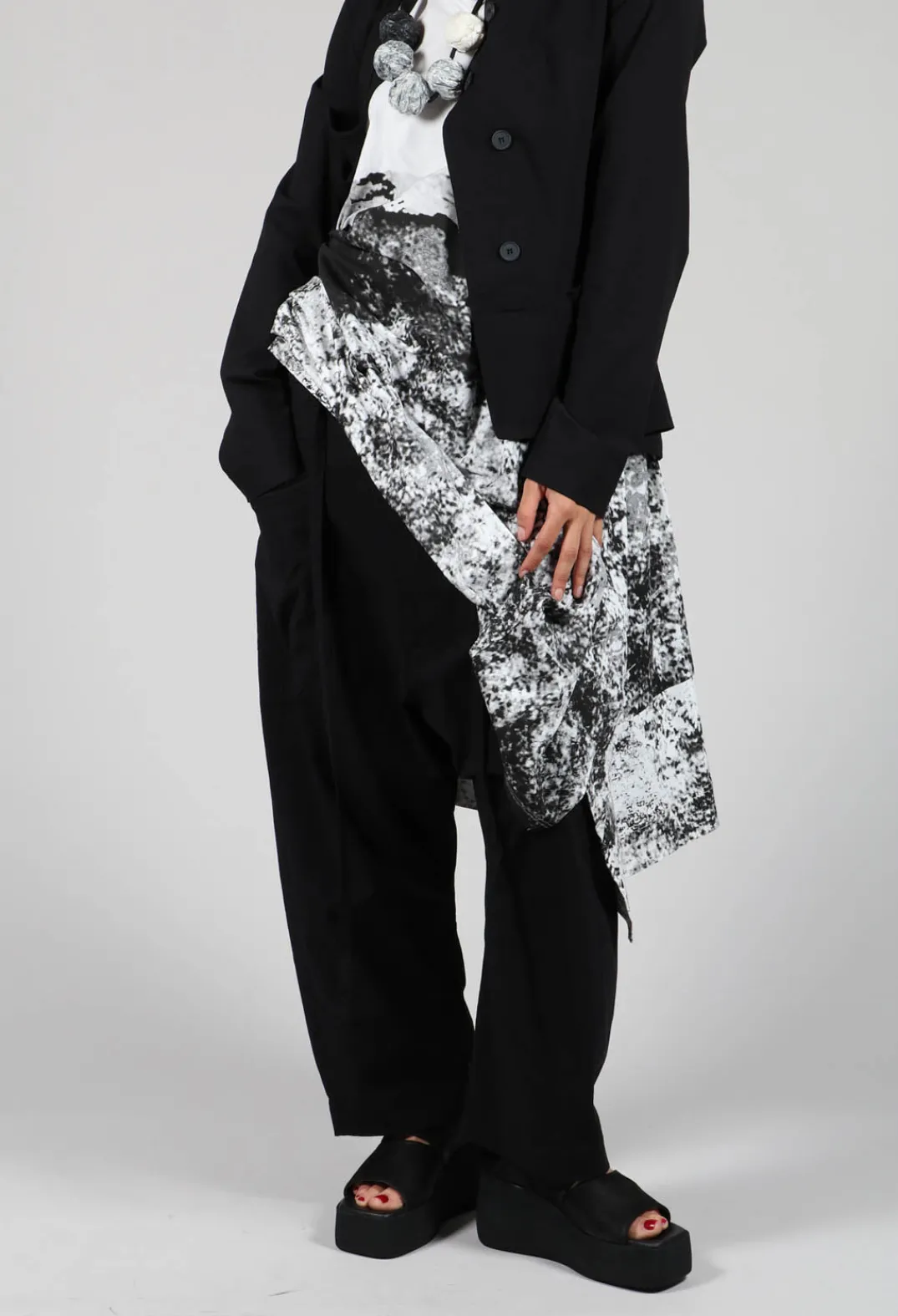 Pal Offner Trousers^Balloon Trousers in Black