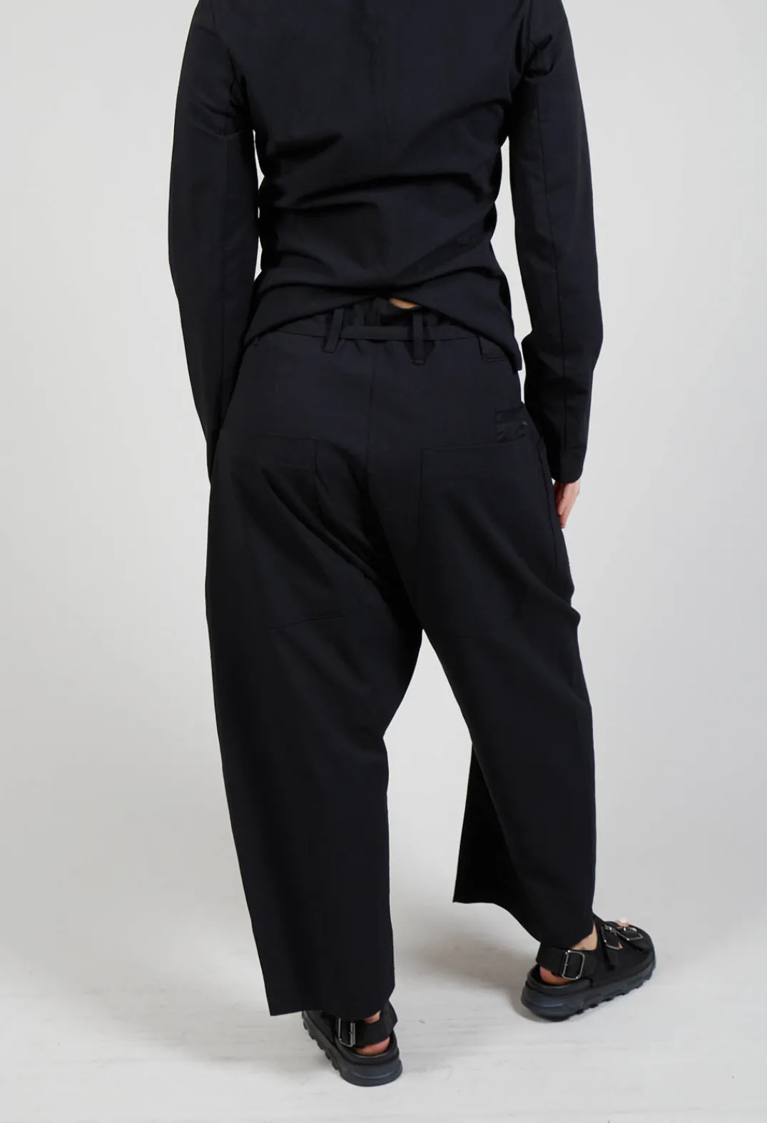 Pal Offner Trousers^Balloon Trousers in Black