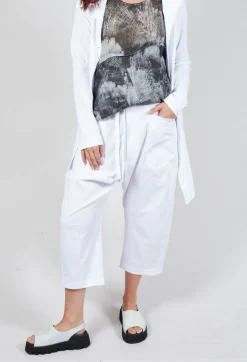 Pal Offner Trousers^Balloon Trousers in White