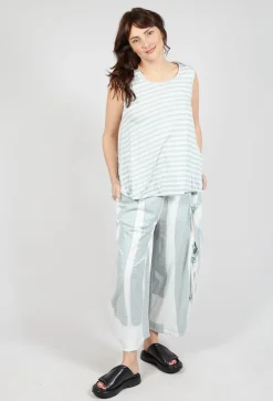 Rundholz Black Label Trousers^Balloon Trousers with Feature Pockets in Grey Print