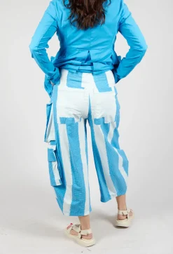 Rundholz Black Label Trousers^Balloon Trousers with Feature Pockets in Malibu Print