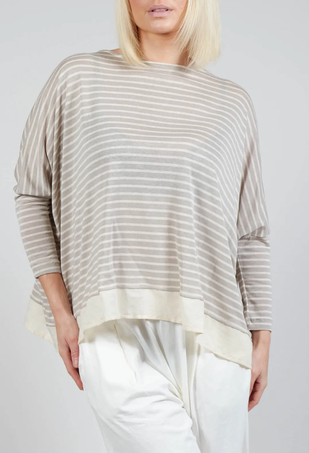 Mama B Jumpers^Bamboo Lr Jumper In Argento