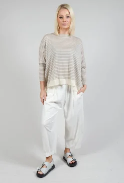 Mama B Jumpers^Bamboo Lr Jumper In Argento