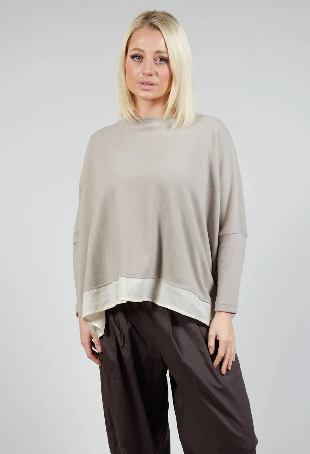 Mama B Jumpers^Bamboo M Jumper In Argento