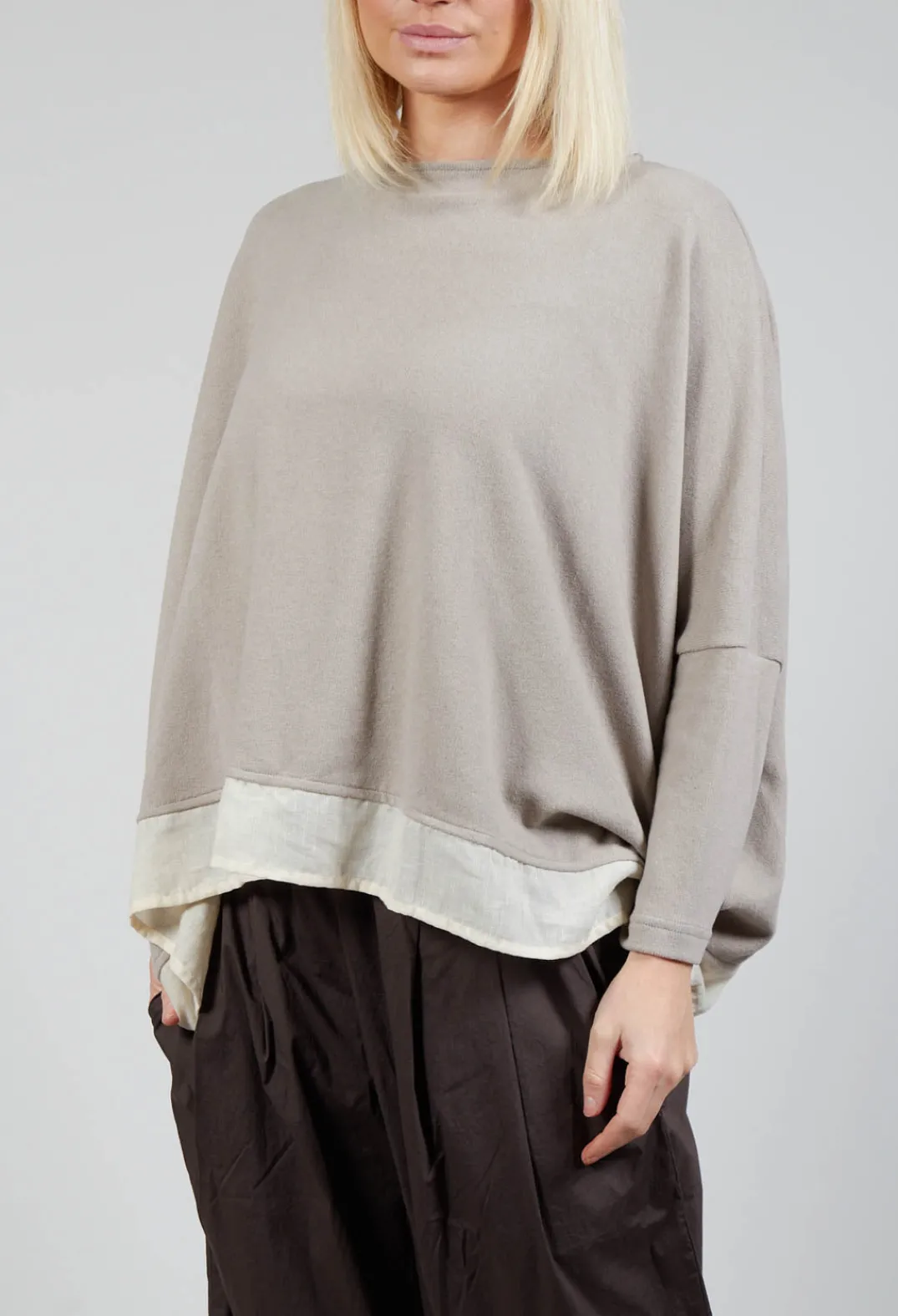 Mama B Jumpers^Bamboo M Jumper In Argento