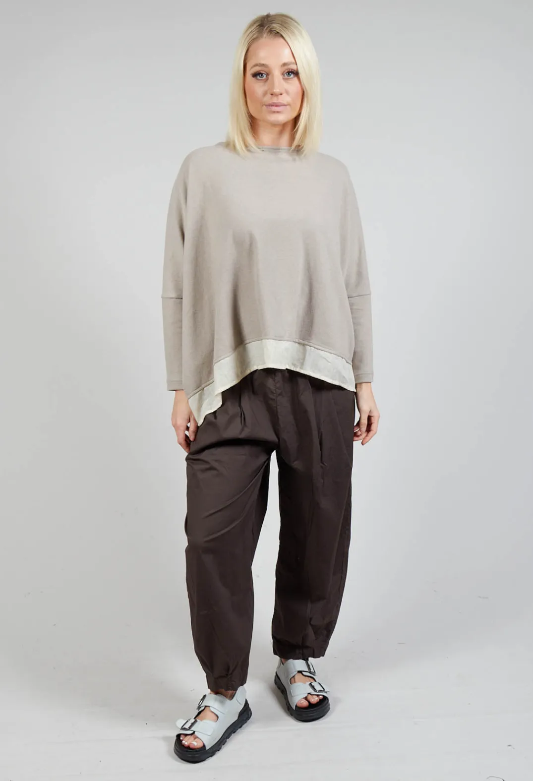 Mama B Jumpers^Bamboo M Jumper In Argento