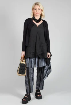 Kedziorek Tops^Bardot Top in Black