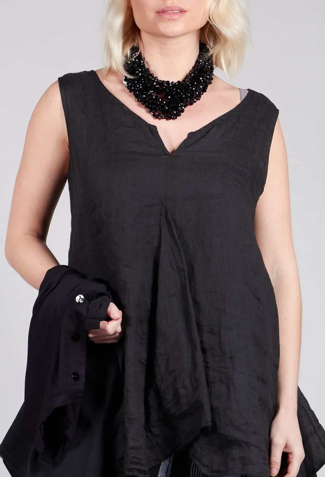 Kedziorek Tops^Bardot Top in Black