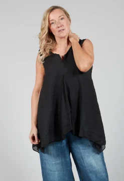 Kedziorek Tops^Bardot Top in Black