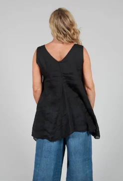 Kedziorek Tops^Bardot Top in Black