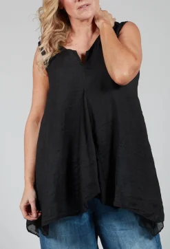 Kedziorek Tops^Bardot Top in Black