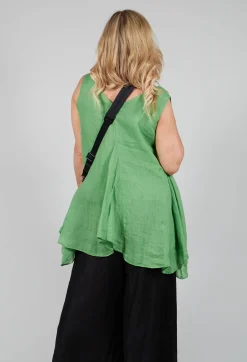 Kedziorek Tops^Bardot Top in Green