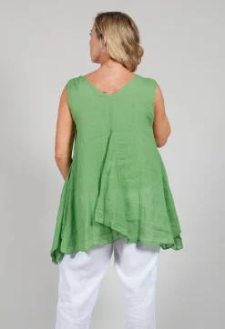 Kedziorek Tops^Bardot Top in Green