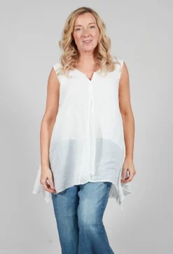 Kedziorek Tops^Bardot Top in Off White