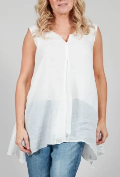 Kedziorek Tops^Bardot Top in Off White