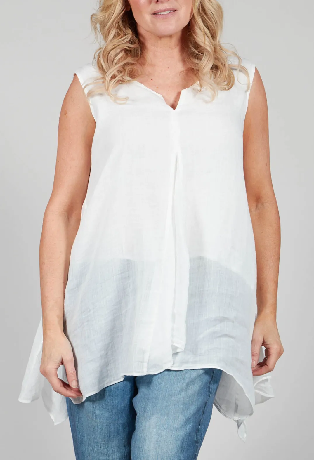 Kedziorek Tops^Bardot Top in Off White